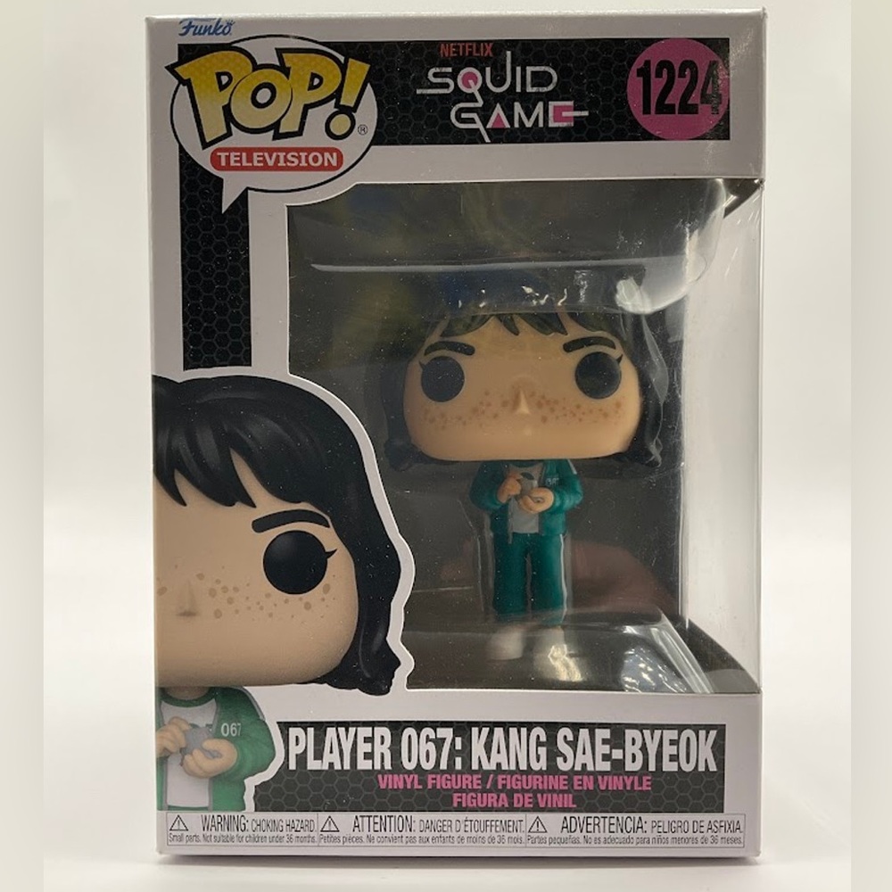 Funko POP! Television: Netflix’s Squid Game - Player 067: Kang Sae-Byeok - #1124